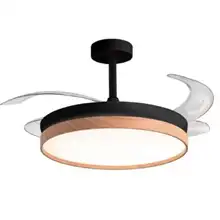 1000+ AIR HOME - Ventilador de techo COSMOS con luz LED regulable (3 temperaturas), modo invierno, control remoto y diseño moderno