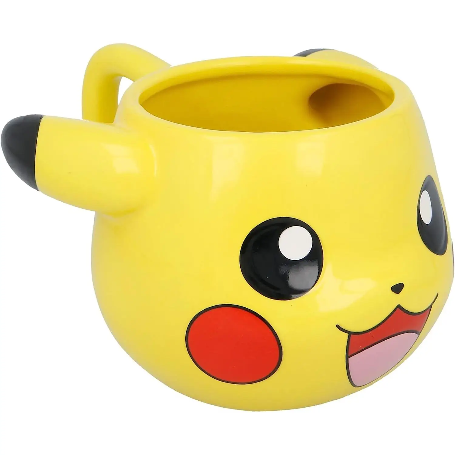 Pokemon Pikachu 3D Ceramic Mug 500ml Gift Box - Pottery Breakfast Cup for Coffee, Unique Anime Mug