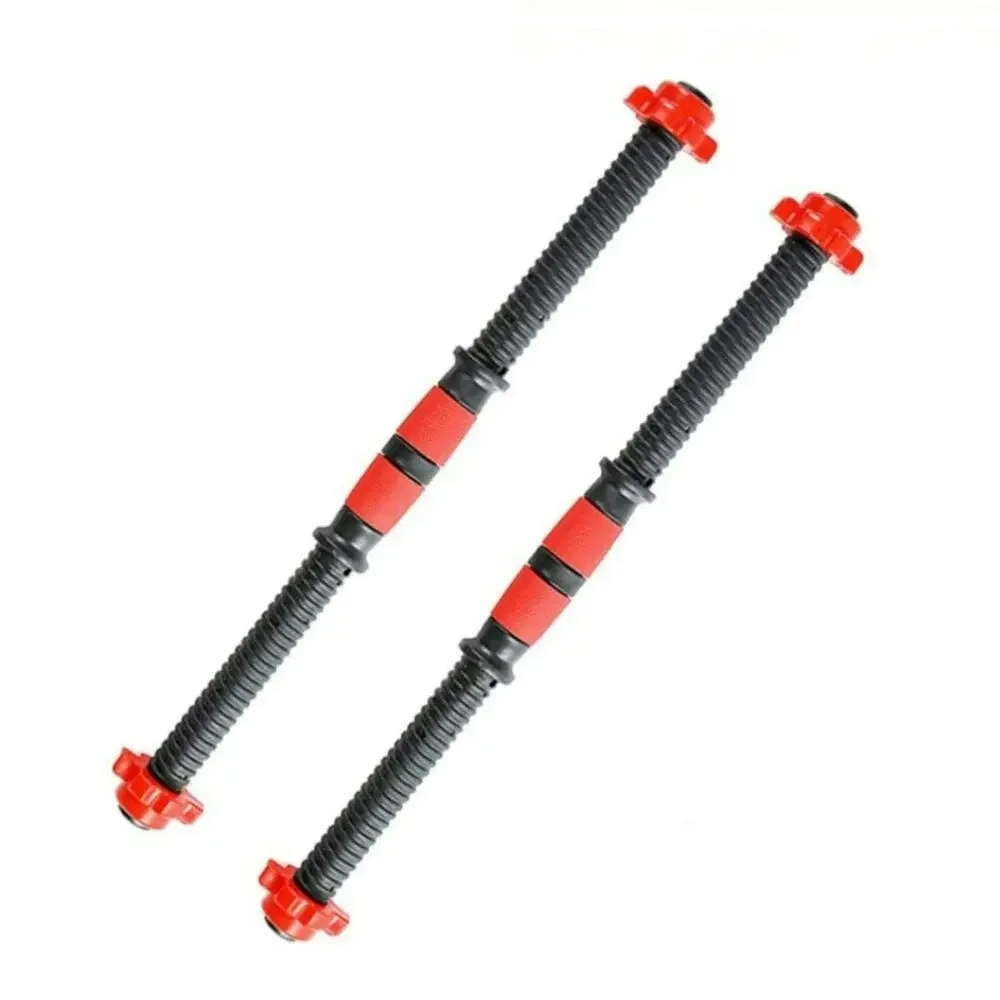 Ozio Fitness Barras de 50 Cm para Mancuernas Multifit 2 en 1 - Musculación y Seguridad