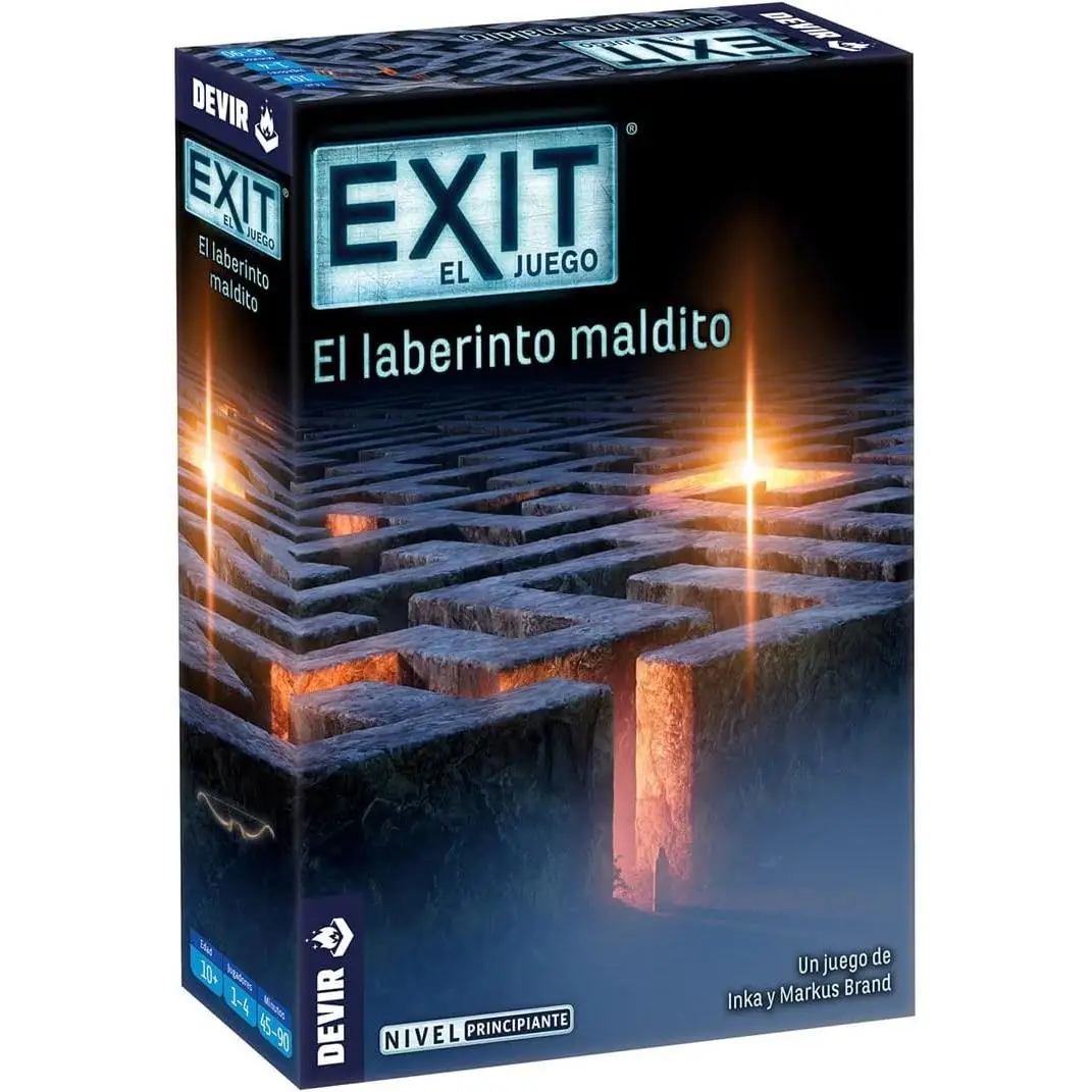 Turnover 🧩 Exit: the cursed labyrinth – devir (ref. Bg exit19sp) #1