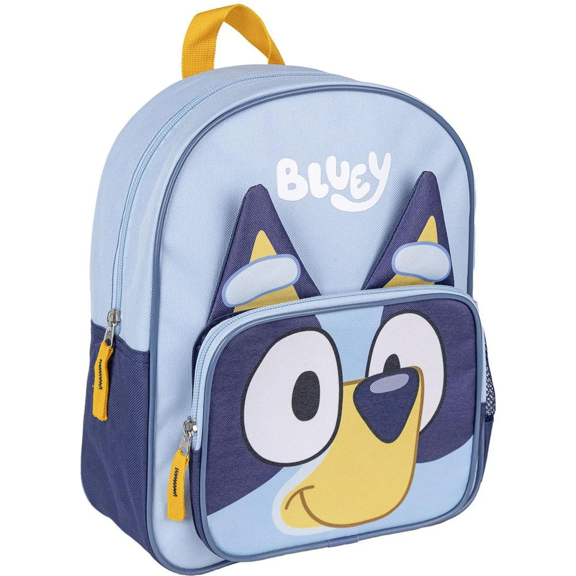 CERDÁ LIFE'S LITTLE MOMENTS - Mochila Infantil Escolar APLICACIONES BLUEY - Licencia Oficial, Unisex - Espalda Ergonómica