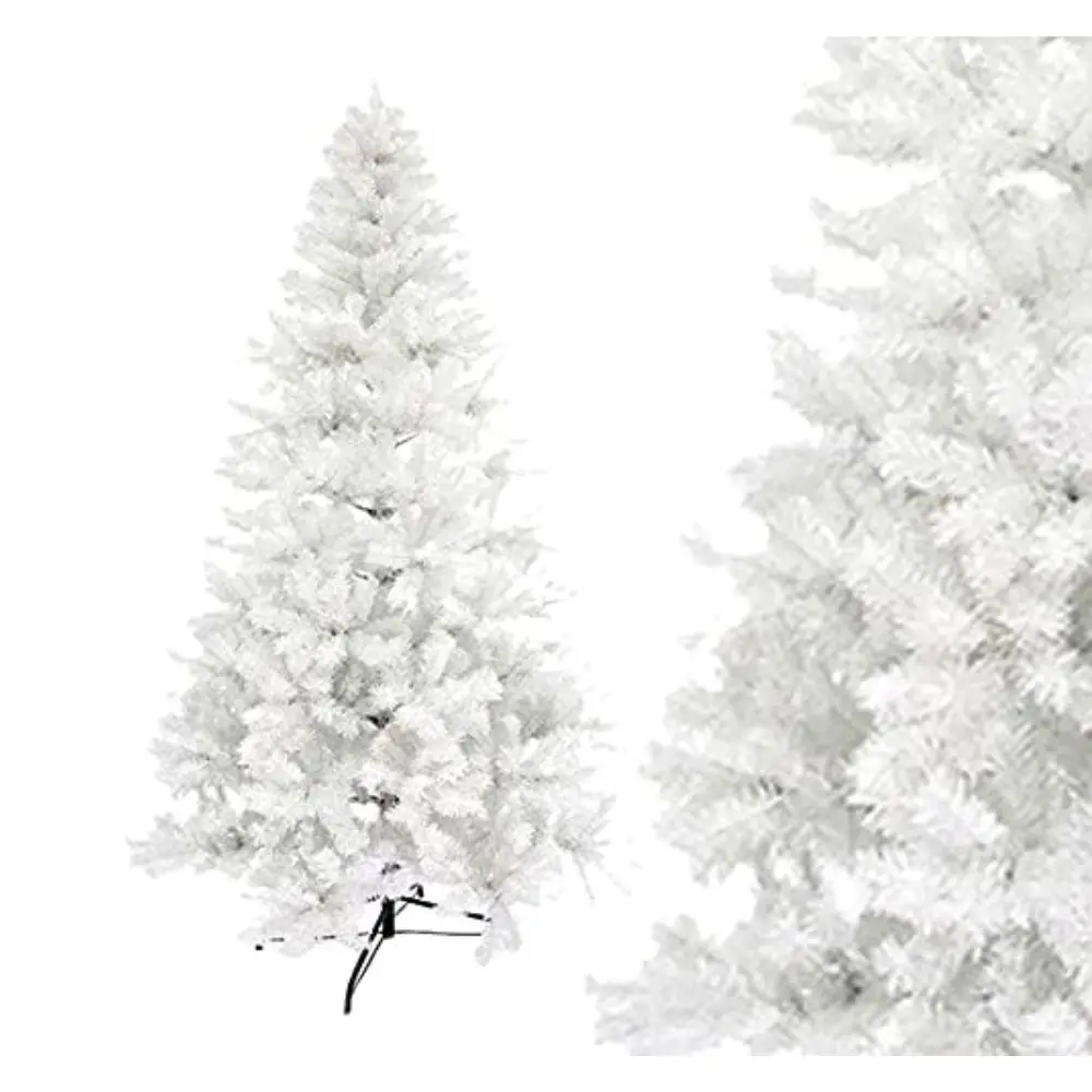 White Artificial Christmas tree perfect for decoration from 120 cm to 240 cm in height