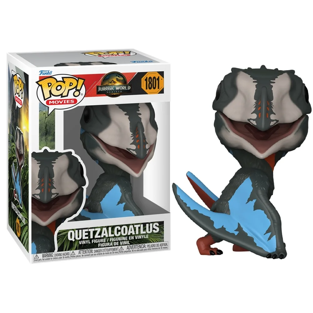 FUNKO POP! JURASSIC WORLD: EL RENACER - QUETZALCOATLUS, 86657, Nº1801, TIENDA CON LICENCIA OFICIAL