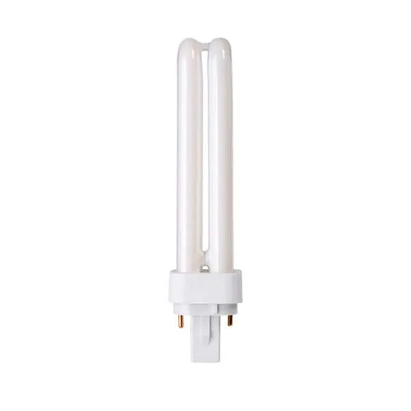 5 Pcs low consumption bulb 2 tubes 2U cold/white light 6400K, 26W, 1560lm, 220V to 240V, happy gift