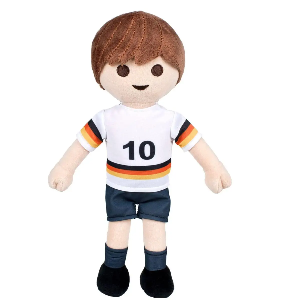 PELUCHE PLAYMOBIL JUGADOR DE FÚTBOL ALEMANIA - SERIE LIMITADA EXCLUSIVO PLAYMYCENTER, TIENDA CON LICENCIA OFICIAL, MUNDIAL DE FÚTBOL 2026 EEUU, CANADÁ, MÉXICO, SELECCIÓN, EQUIPO, ESTADOS UNIDOS,