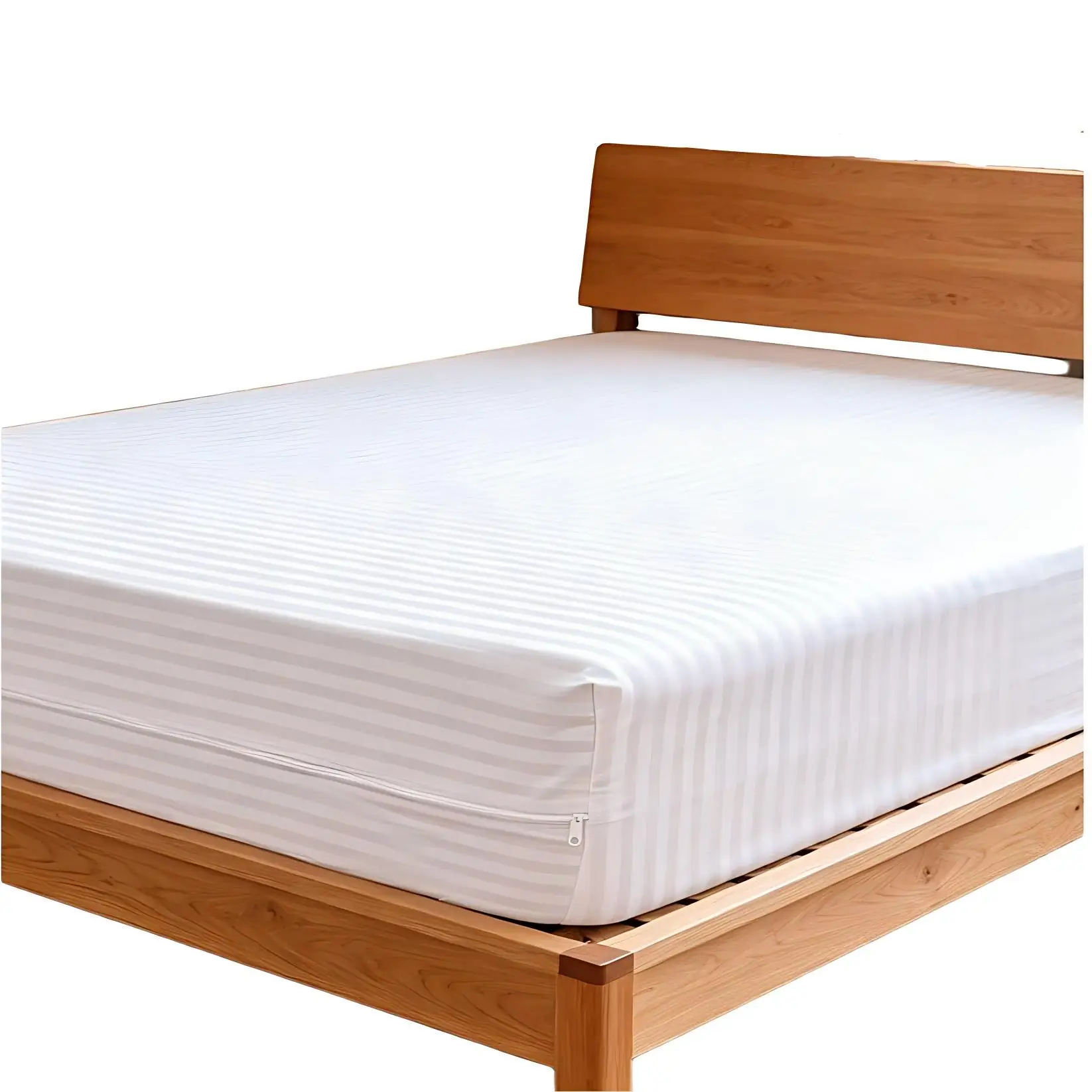 DECODEKO Protector De Colchón, Colchas de Cama con altura 28cm, Funda Colchón 135X200cm Transpirable con Cremallera 100 Microfibra, Protector Tacto Liso y Suave