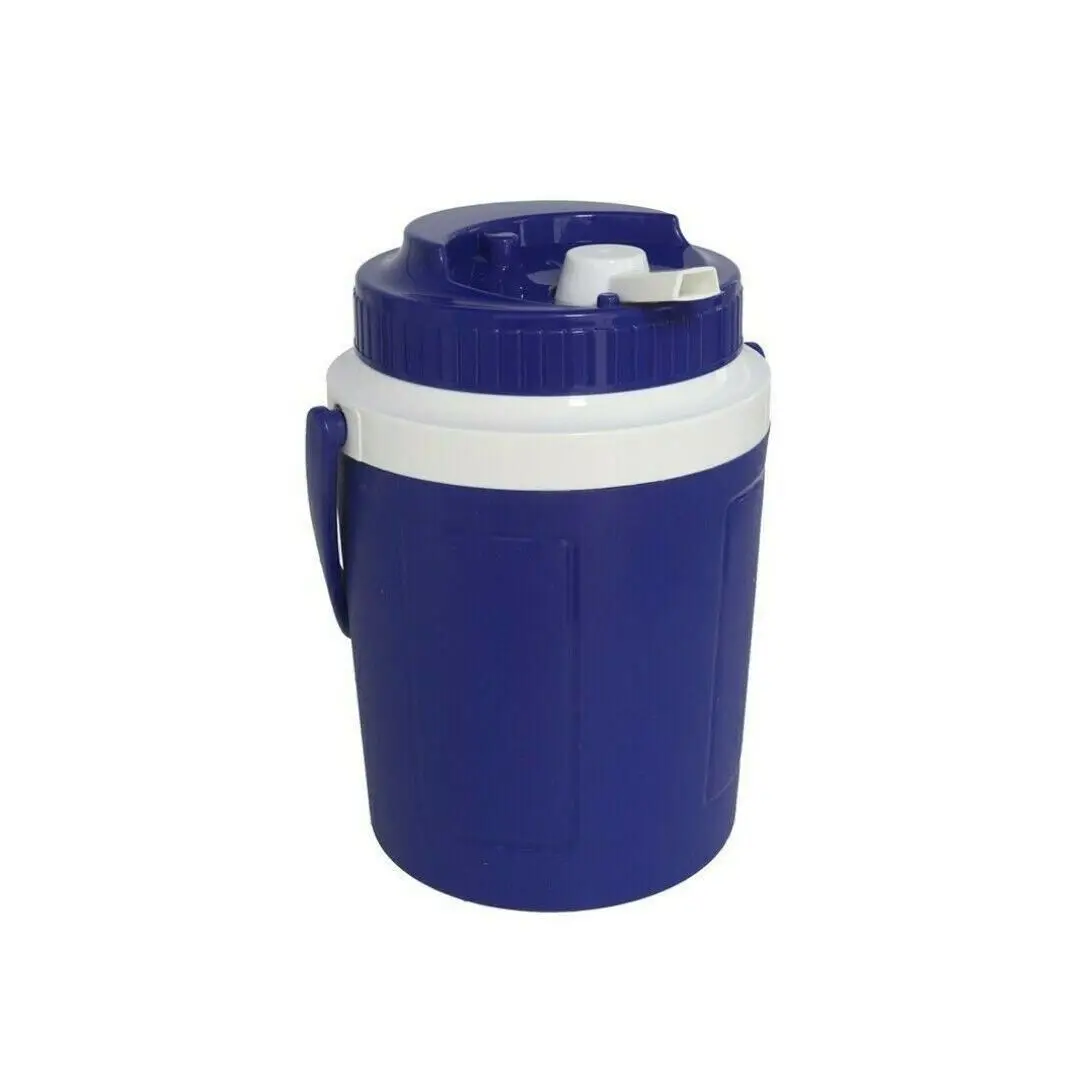 Nevera Portátil Bidón Termo Azul Para Agua Fría o Caliente o Bebidas Frescas Para Jardin Terraza Playa Camping Verano