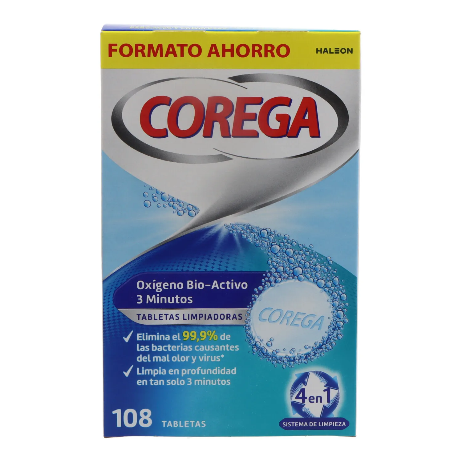 Corega bioactive oxygen 108 tablets promo
