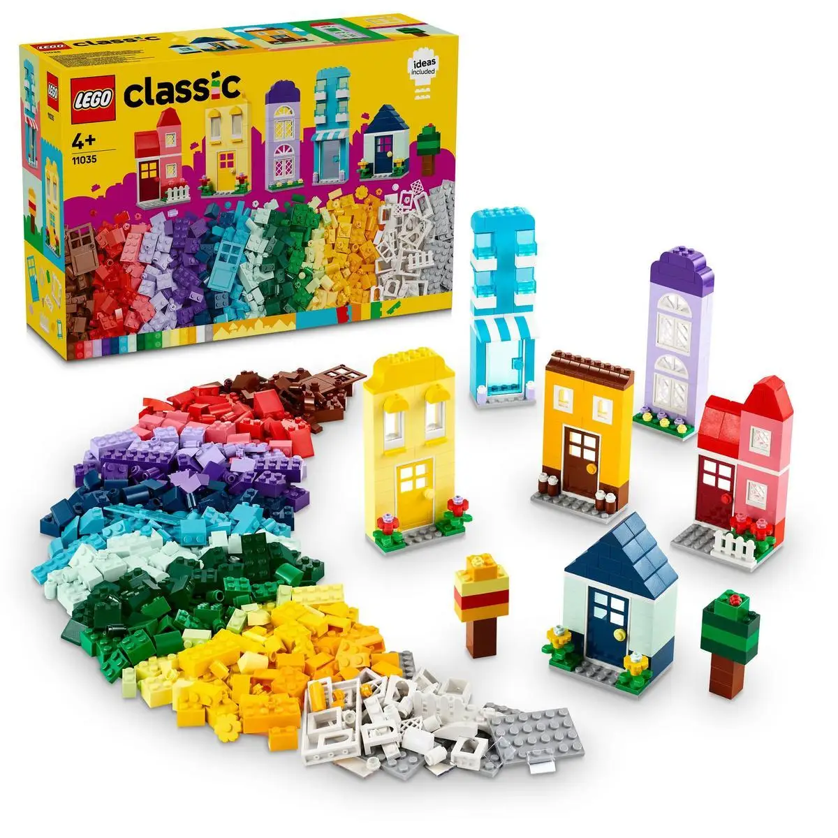 LEGO Classic Casas Creativas Sets de juguetes de construcción con accesorios 11035