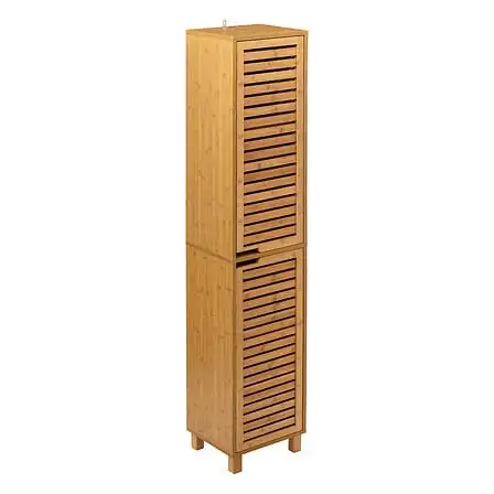 Columna de bambú Sicela / mueble almacenamiento
