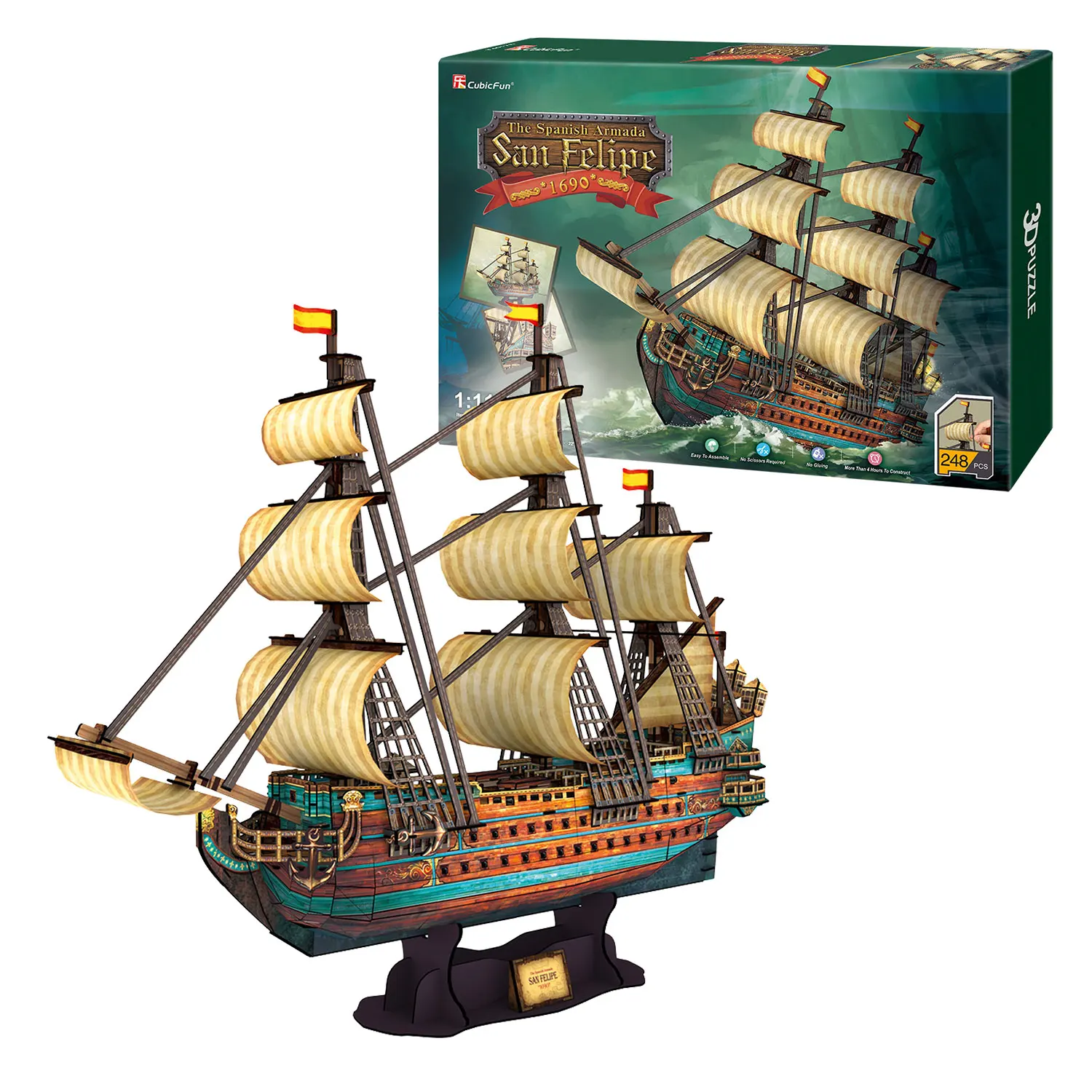 San Felipe | Puzzle 3d Niños Y Adultos | Maquetas Para Montar