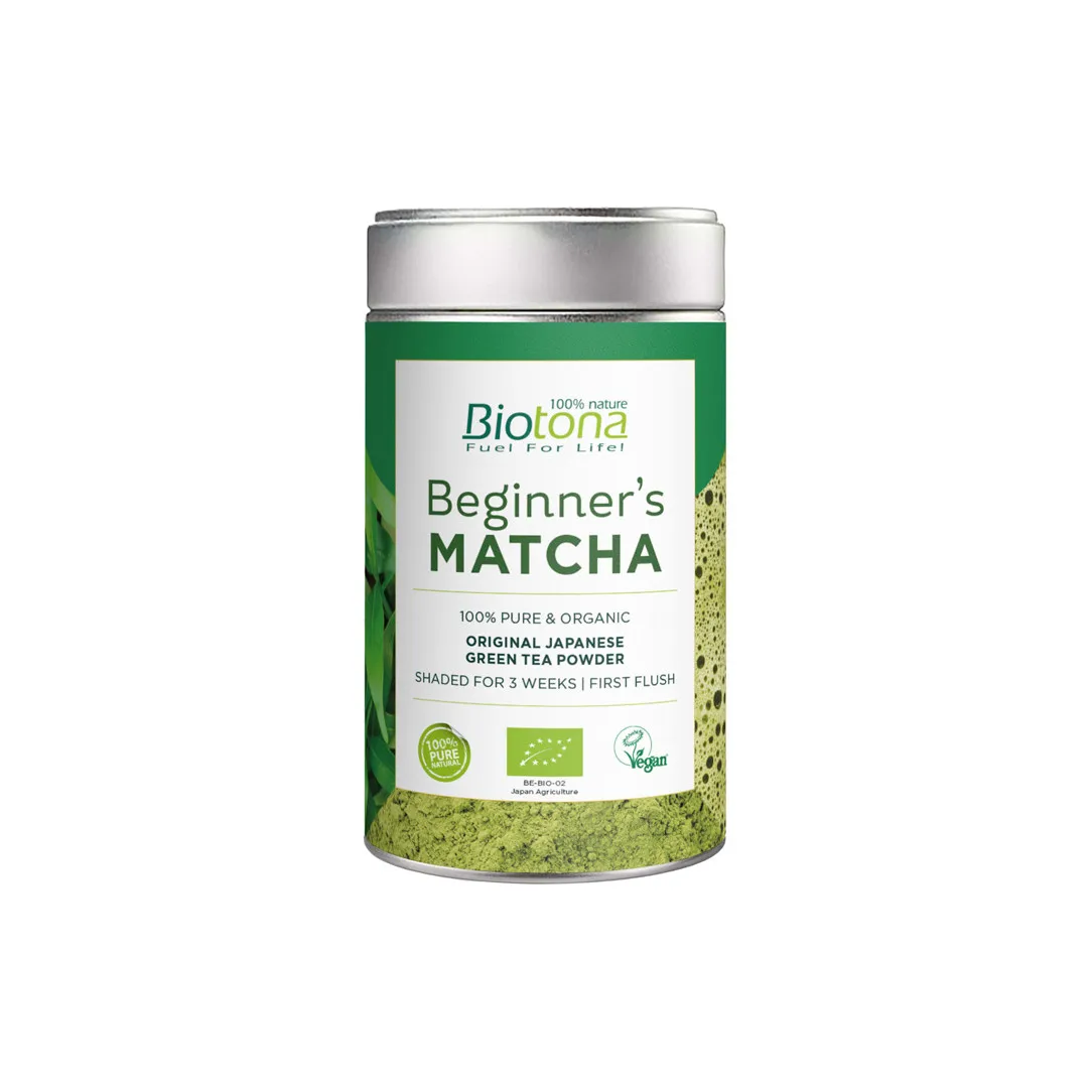 Biotona Te Matcha Bio 80g-Eco-friendly Japanese green tea for Culinary use #1