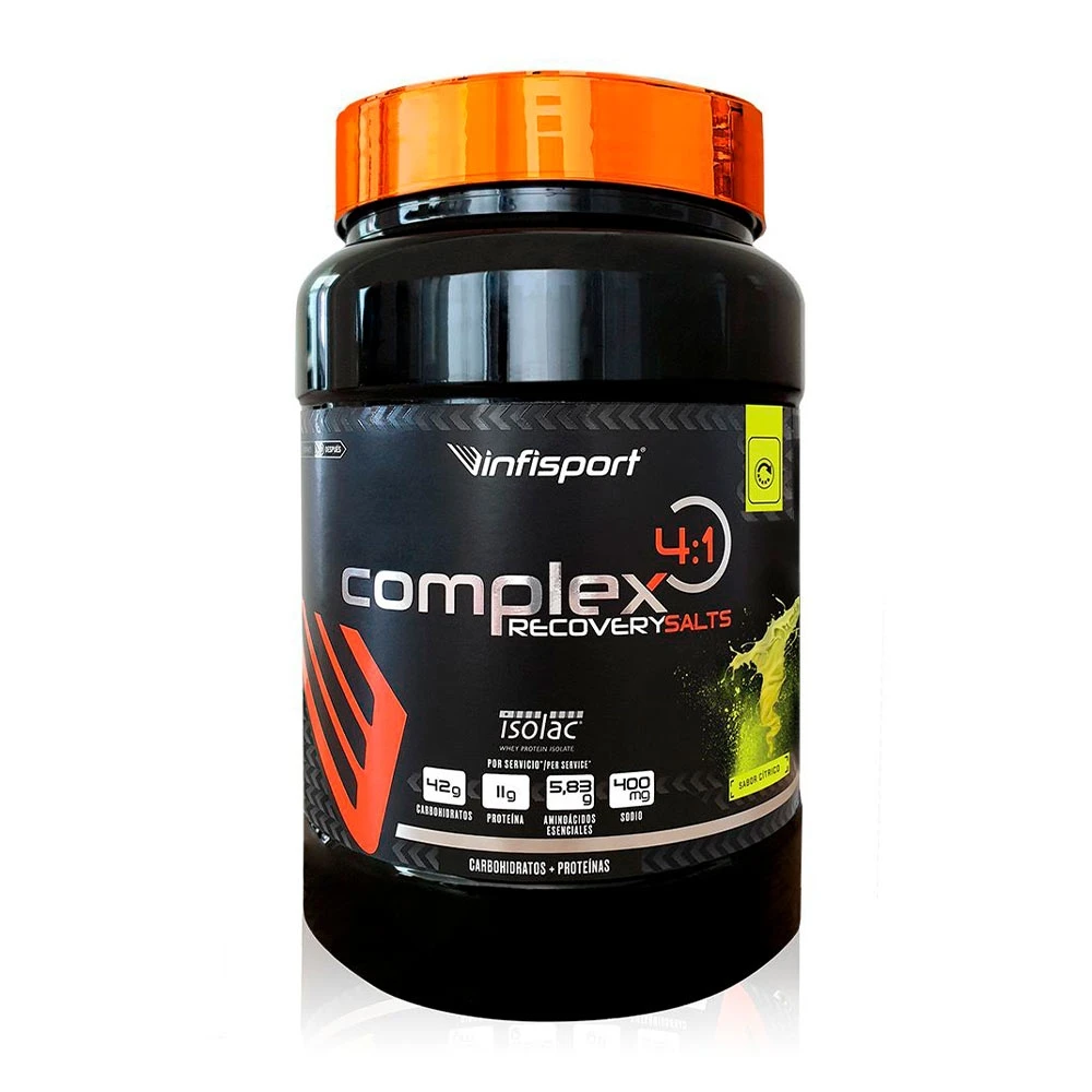 Infisport - complex 4:1 recovery 1.2 kg - carbohydrates and proteins - flavor: citrus