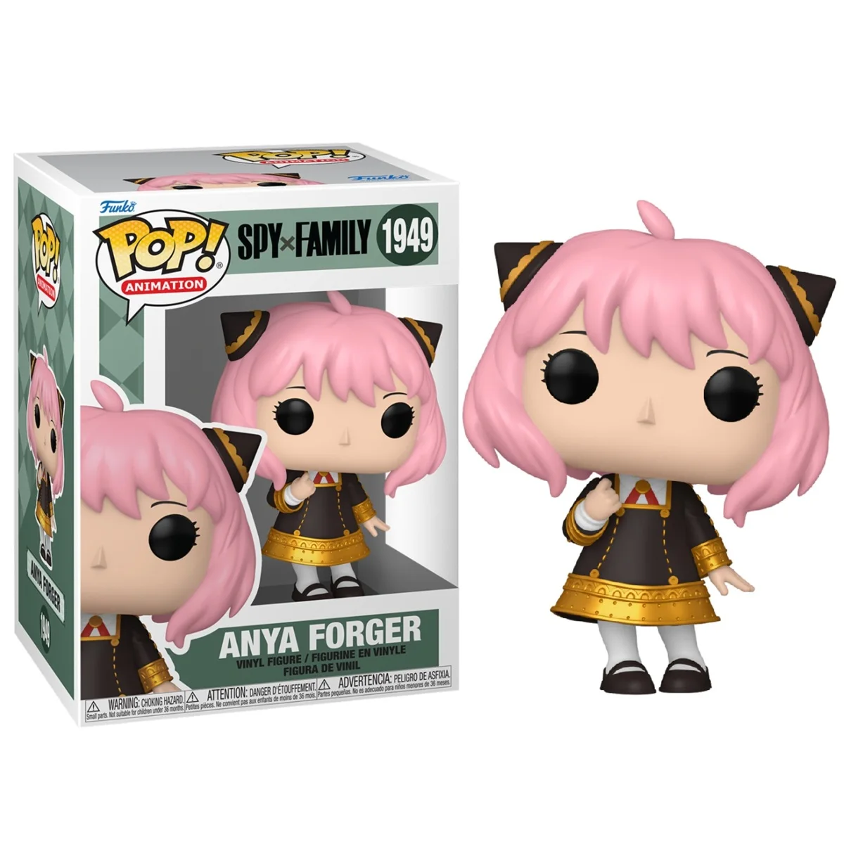 FUNKO POP! SPY X FAMILY - ANYA FORGER, 86528, Nº1949, TIENDA CON LICENCIA OFICIAL