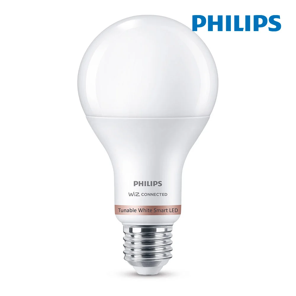 Bombilla led standard e27 13w 2.700k-6.500k 1521lm wifi philips wiz