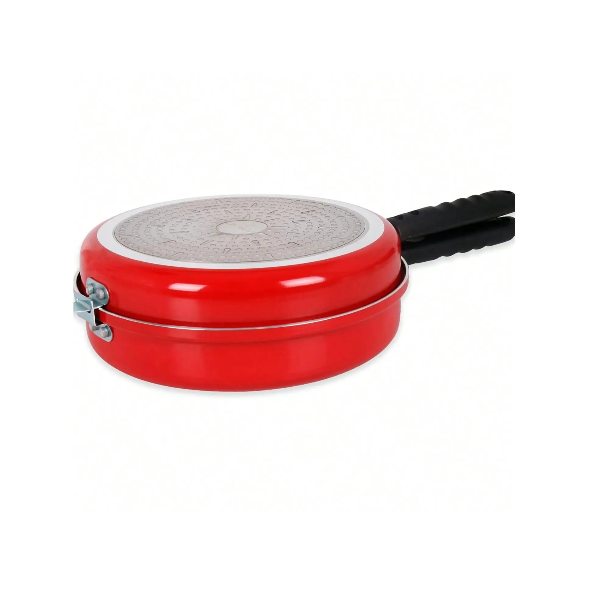 MAXHOME-Sartén para Tortillas Quttin Infinity Plus 20cm y 24cm,Sartén Doble Tortillera Antiadherente de inducción,Aluminio Forjado Doble Capa,Resistente Duradera Tortilla de patatas,Tortillera 20cm y 24cm