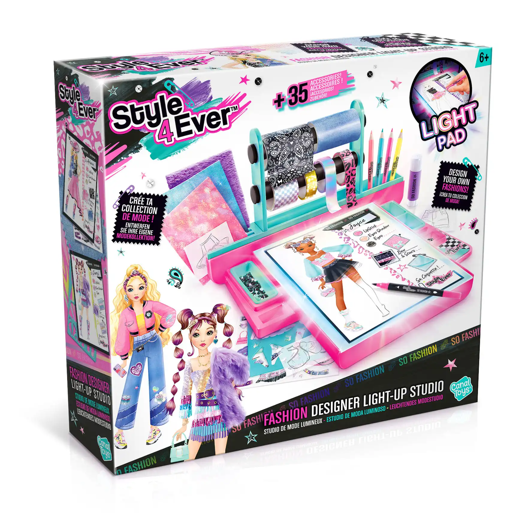 Fashion Designer Studio con Luz - Style 4 Ever - OFG303 - Canal Toys