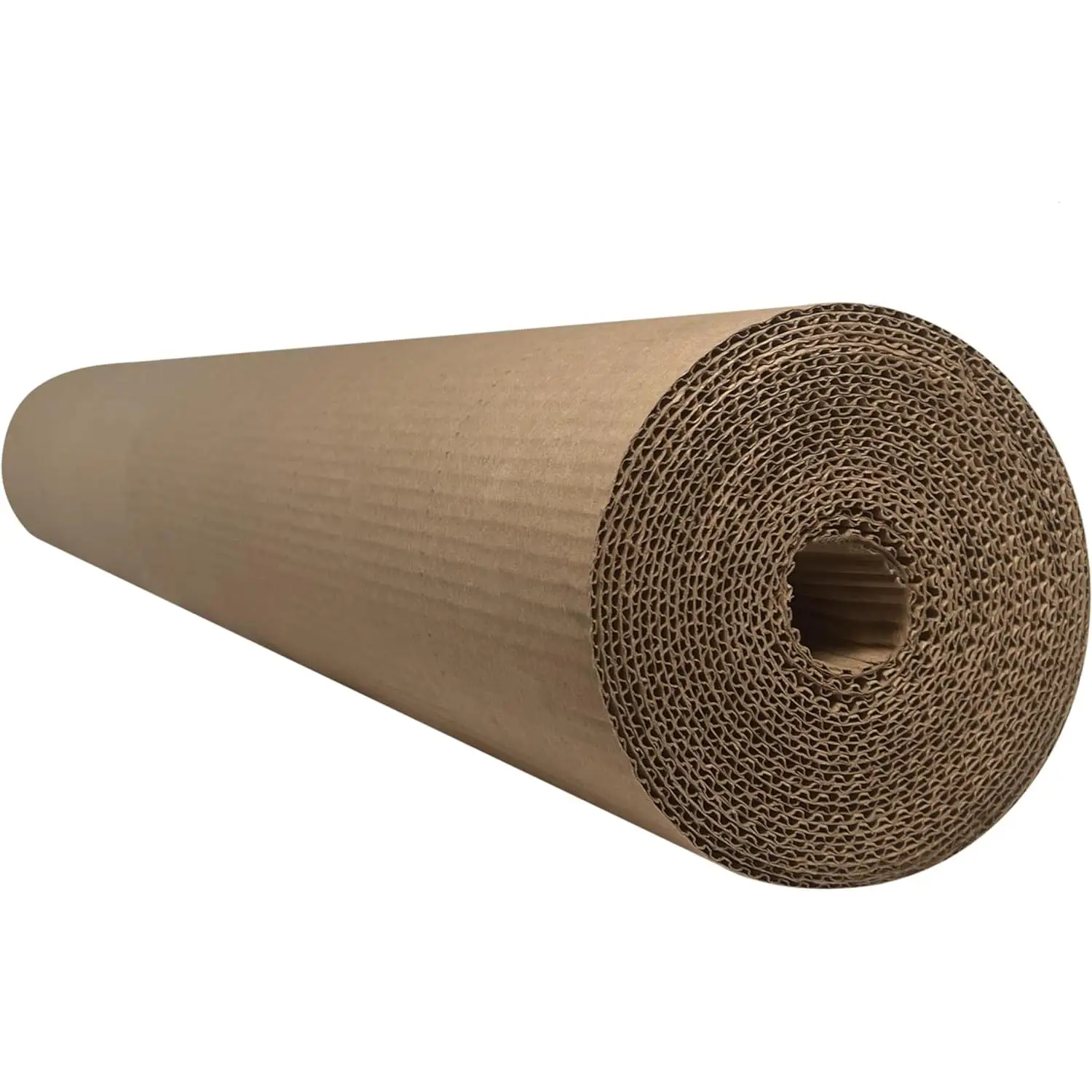 PILBELLES Cartón Ondulado por metros | Cartón Corrugado 3 mm de Espesor para Cubrir Suelo Pintor, Protector Muebles, Embalaje