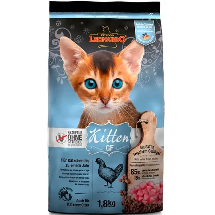 Leonardo Pienso Kitten Grain Free de Pollo para Gatitos 1.8 Kg