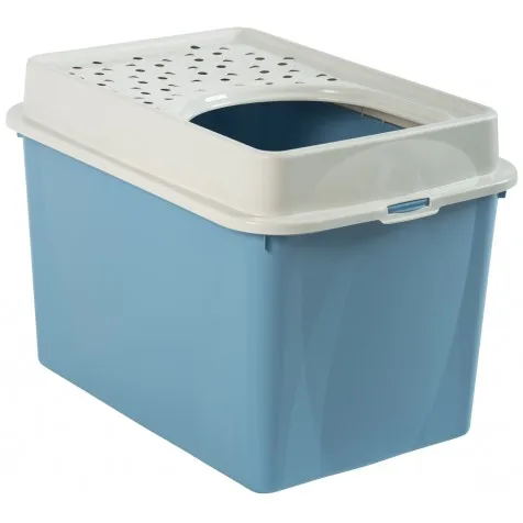 Rotho My Pet Berty Eco Toilet Arenero para Gatos Azul