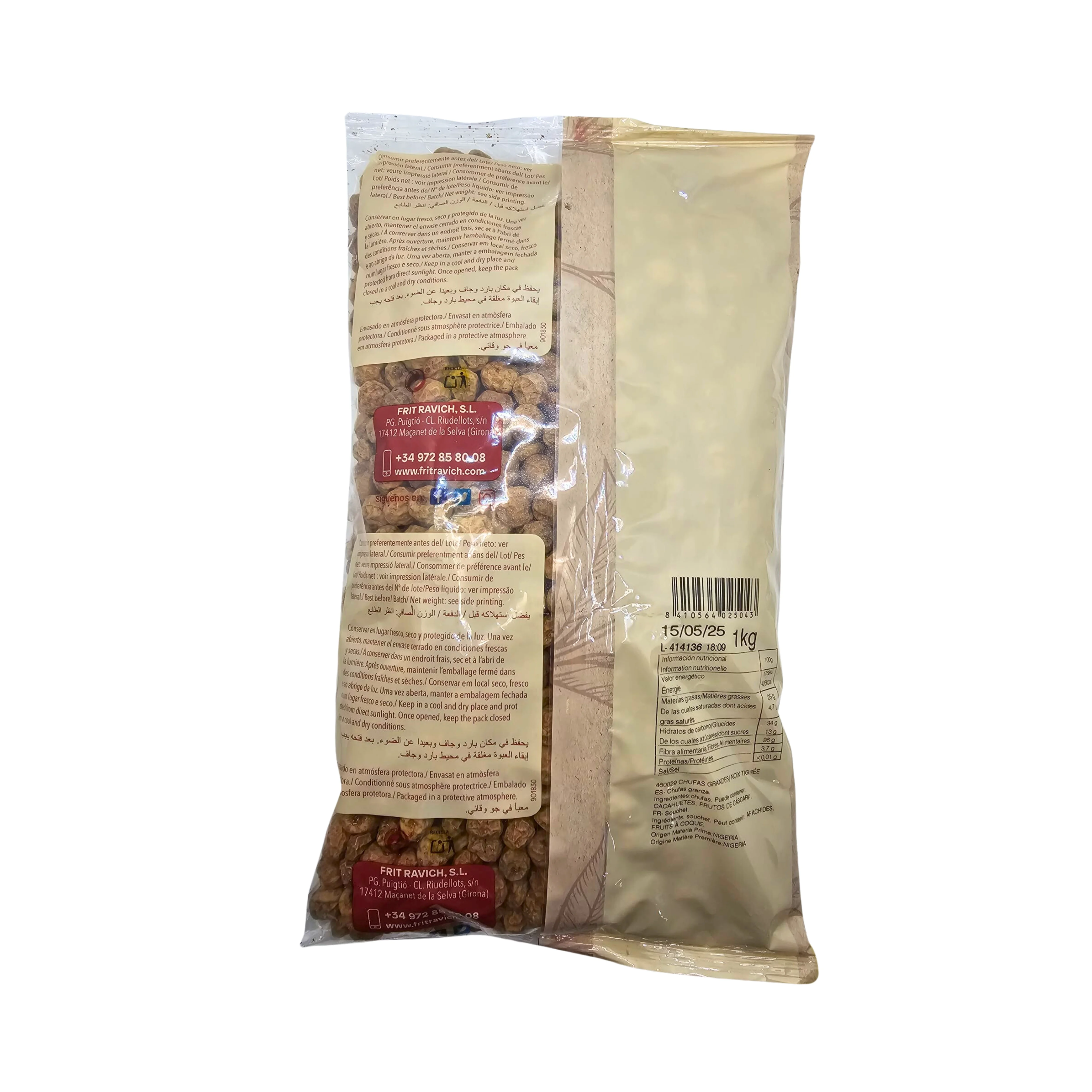 HIGH QUALITY HIGH FRIT RAVICH 1KG HIGH FIBER HIGH AND RESISTANT STARCH TISSUES FROM NIGERIA