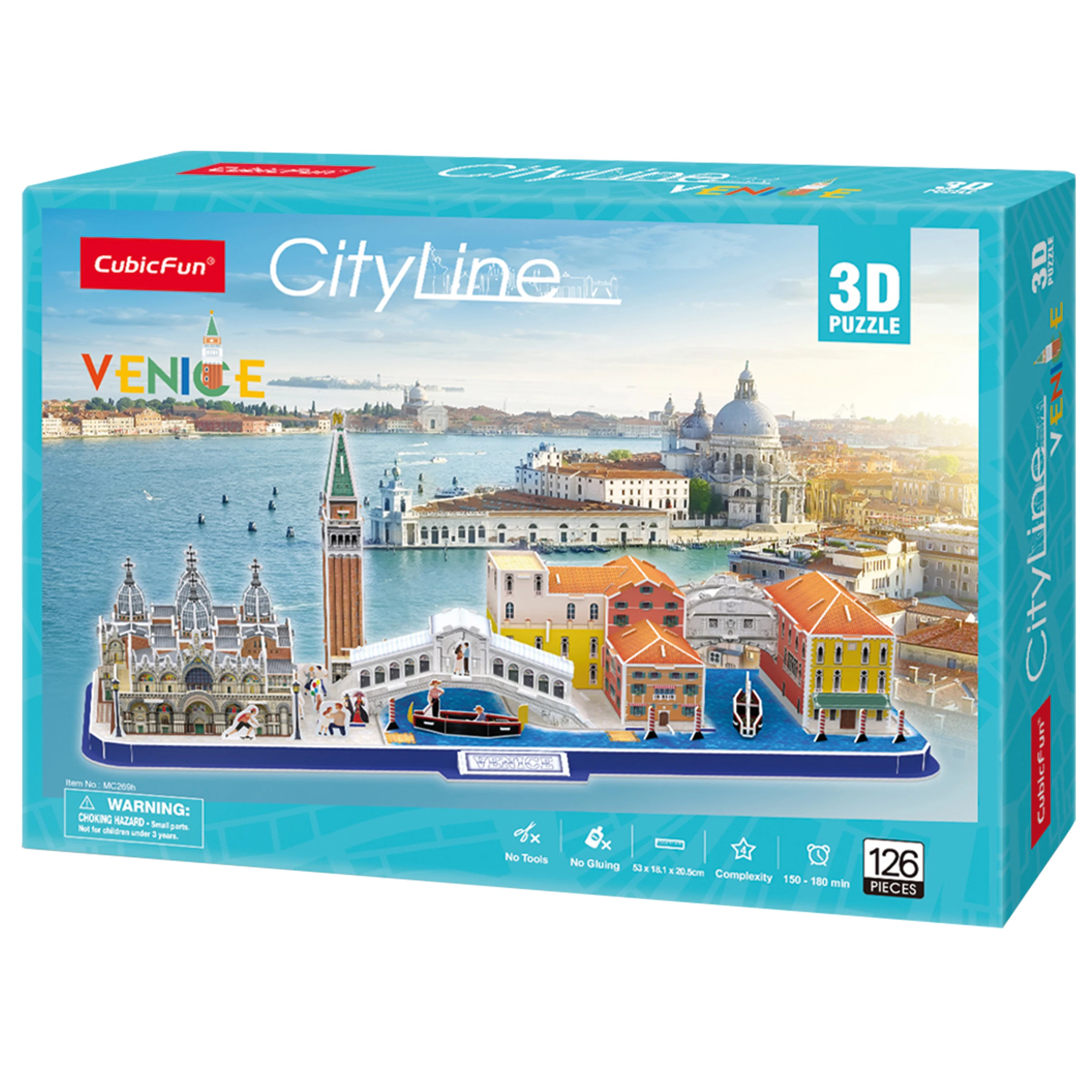 Puzzle 3d Venecia | Puzzle 3d Niños | Maquetas Para Montar Niños Y Adultos