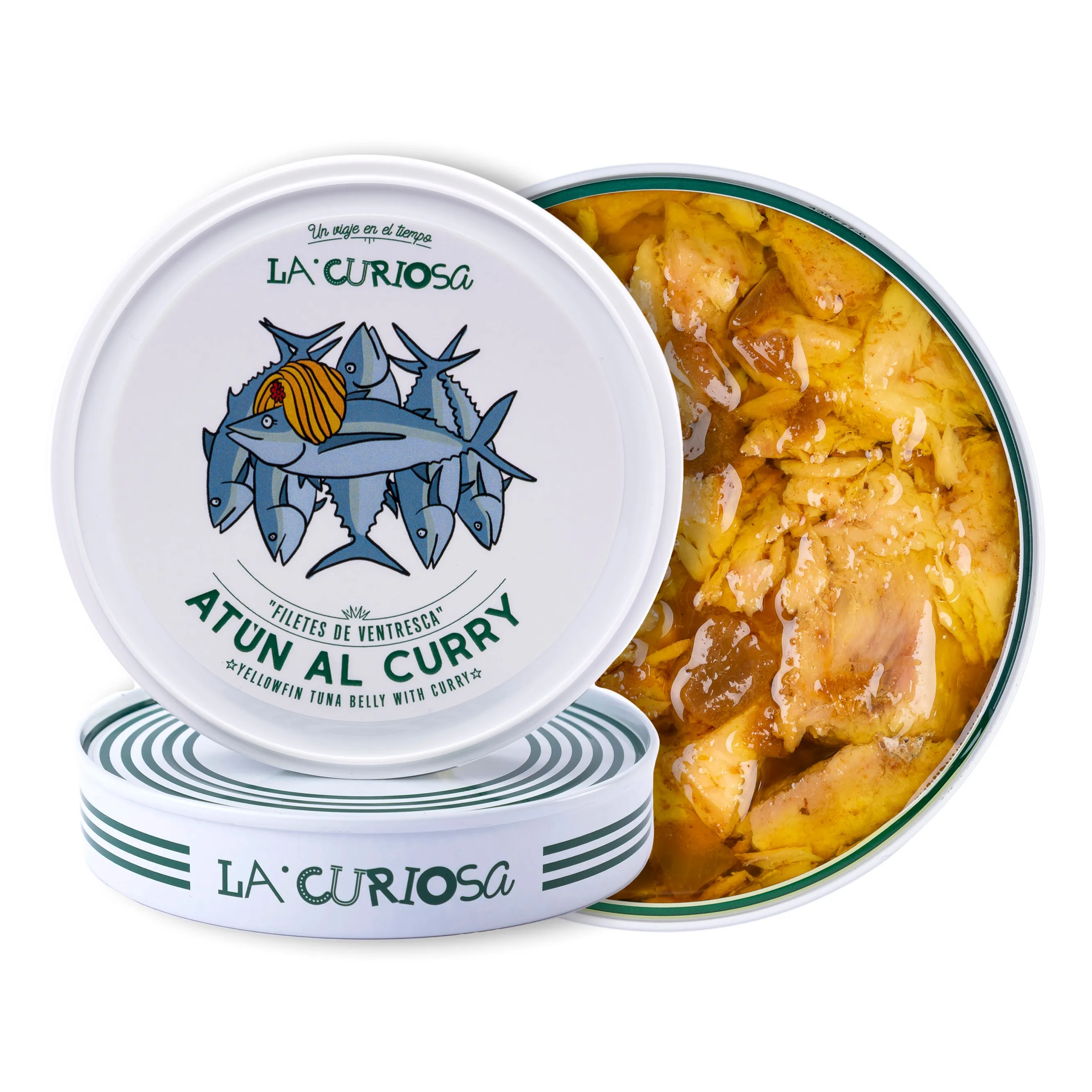 Ventresca de Atún al Curry La Curiosa (pack 2 latas)