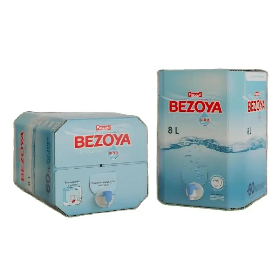 Bezoya Natural Mineral water with tap dispenser, 8L (2 Pack) Total 16 litres