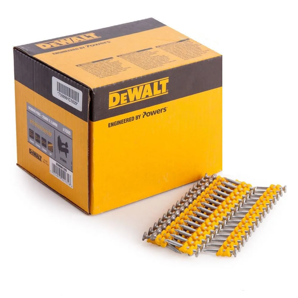 DEWALT DCN8901030 - Clavos para clavadora hormigón DCN890 (2,6mm x 30mm)