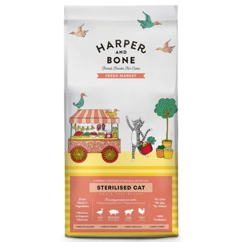 Harper And Bone Sterilised Fresh Market Pienso Para Gatos 5 Kg