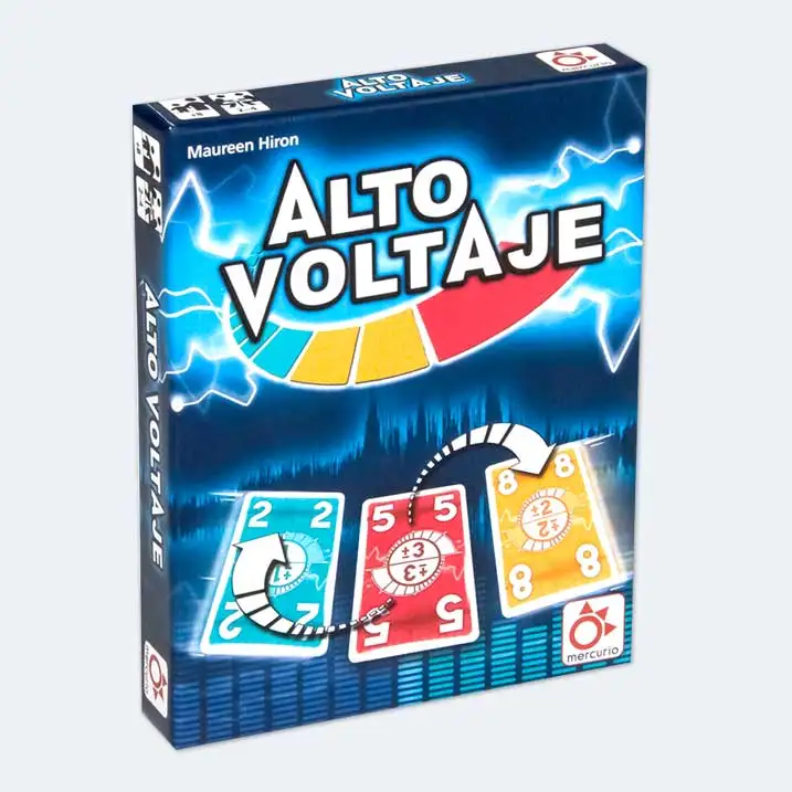 Alto Voltaje | Juego de Cartas para aprender cálculo matemático | abj | juegos Mercurio
