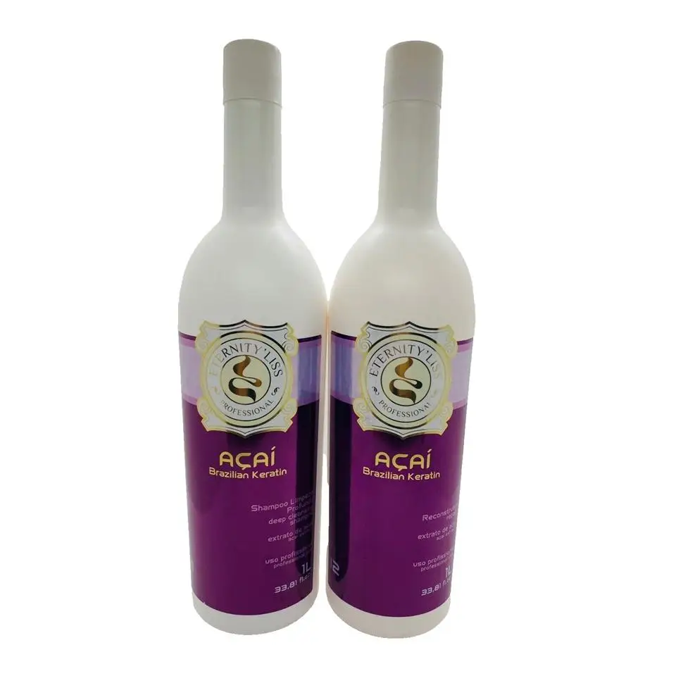 Inoar Tratamiento Capilar Queratina Brasileña Acai 2L - Reducción de Volumen y Cabello Brillante