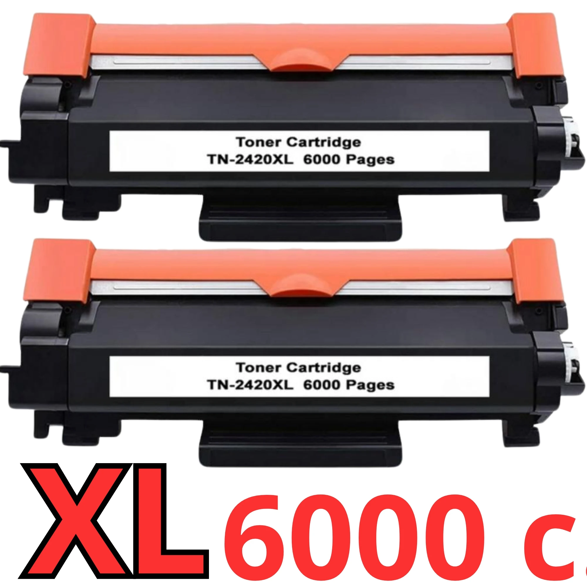 2 toner Compatibles Brother TN2420 XL - CON CHIP - TN-2420 (ALTA CAPACIDAD / JUMBO) Brother MFC L2710DW MFC-L2710DW HL-L2350DW DCP-L2530DW MFC-L2710DN MFC-L2750DW HL-2310D