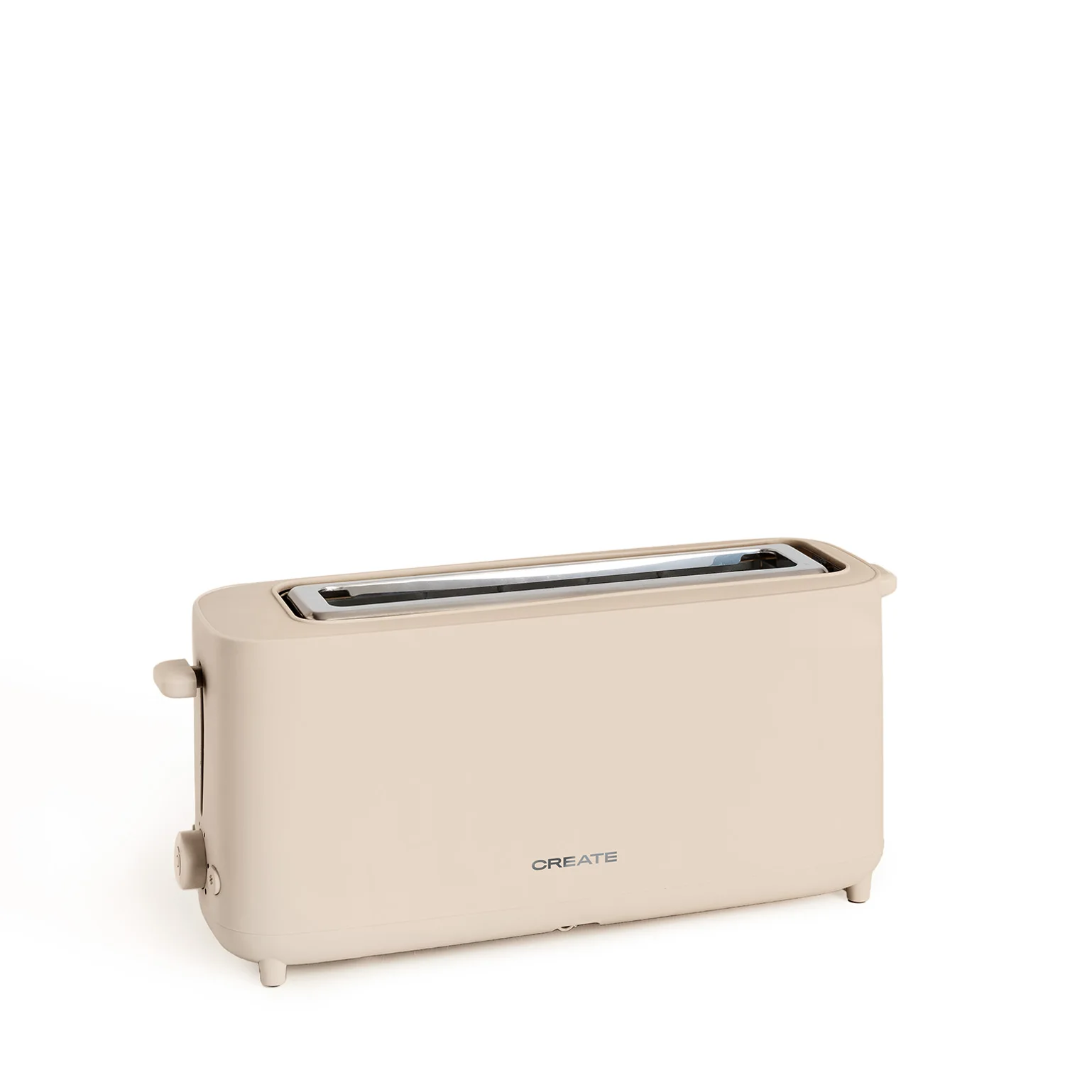 CREATE-Modern Style Bread Toaster with 2 Wide Slots for Medium Bread Slices and 6 Power Levels-TOAST STUDIO XL