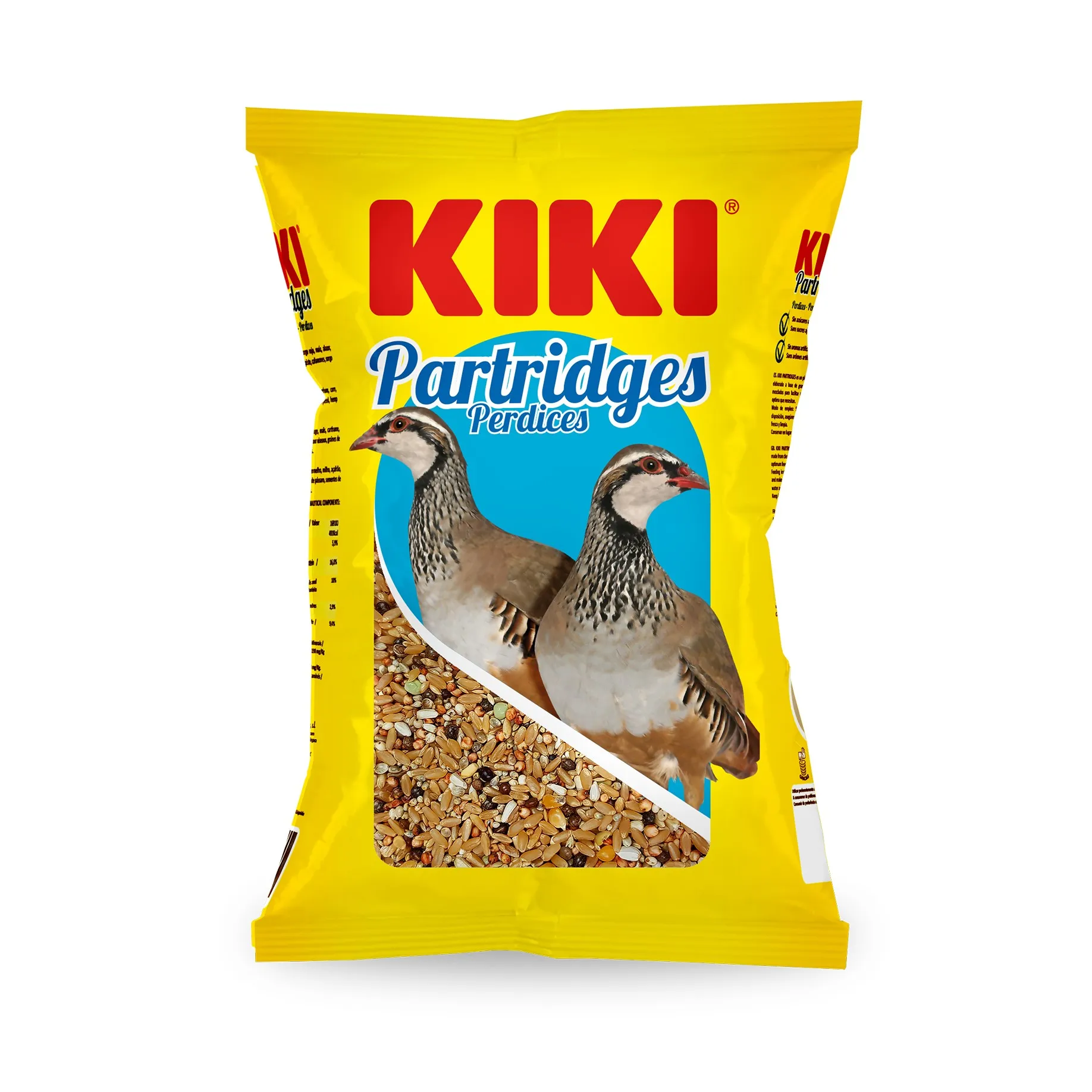Kiki Perdices - Alimento Completo para Perdices - 5 Kg
