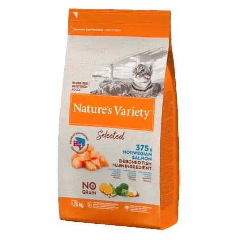 Nature`s Variety Selected Sterilized Salmón Adult Gatos 3 Kg