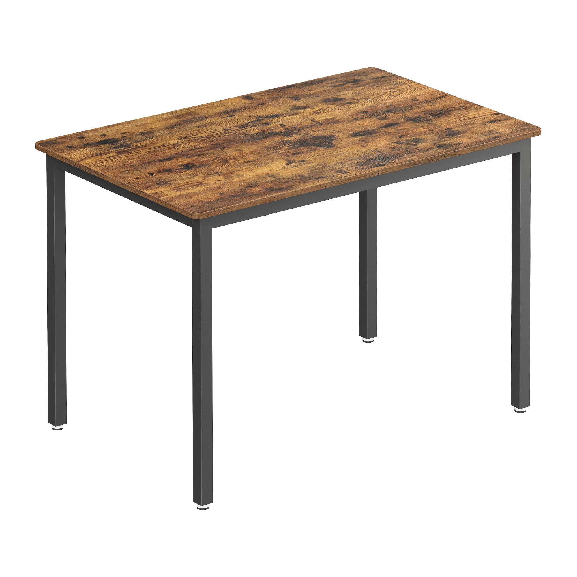 VASAGLE Mesa de Comedor, Mesa de Cocina, 70 x 110 x 75 cm, Mesa de Comedor para 4 Personas, Escritorio de Salón, para Comedor, Cocina, Industrial, 