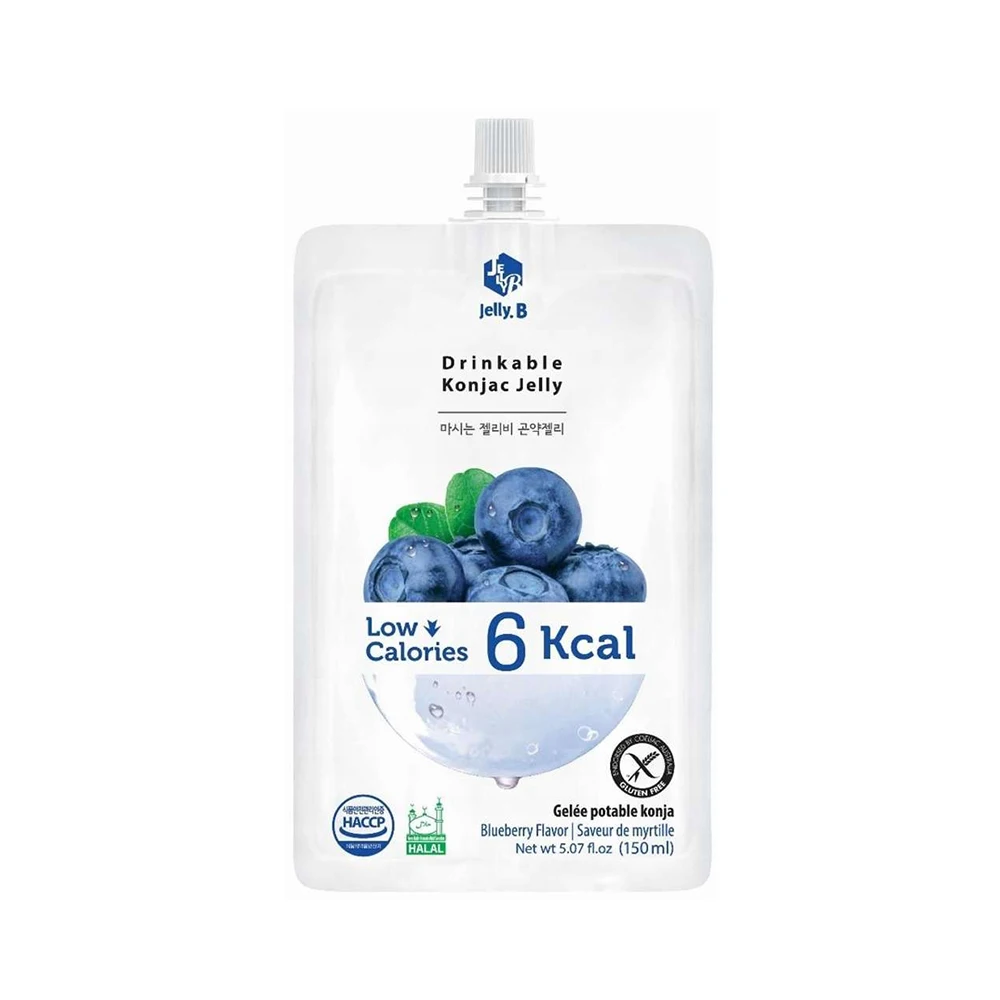 Konjac Jelly Coreano – Gelatina de Frutas Ligera, Rica en Fibra y Baja en Calorías | Un Snack Fresco y Saludable