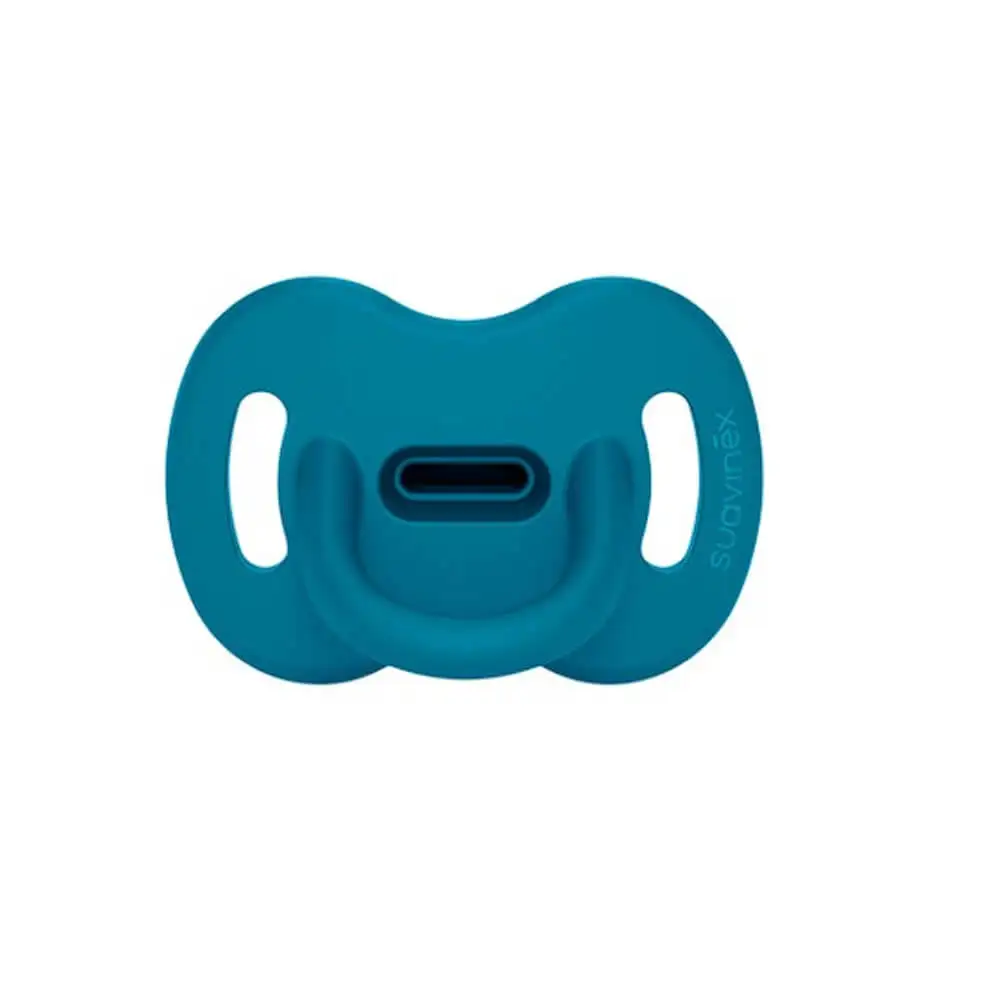 Suavinex Chupete Silicona Fisiológico Intense 0-6M 1 Unidad Azul 214484