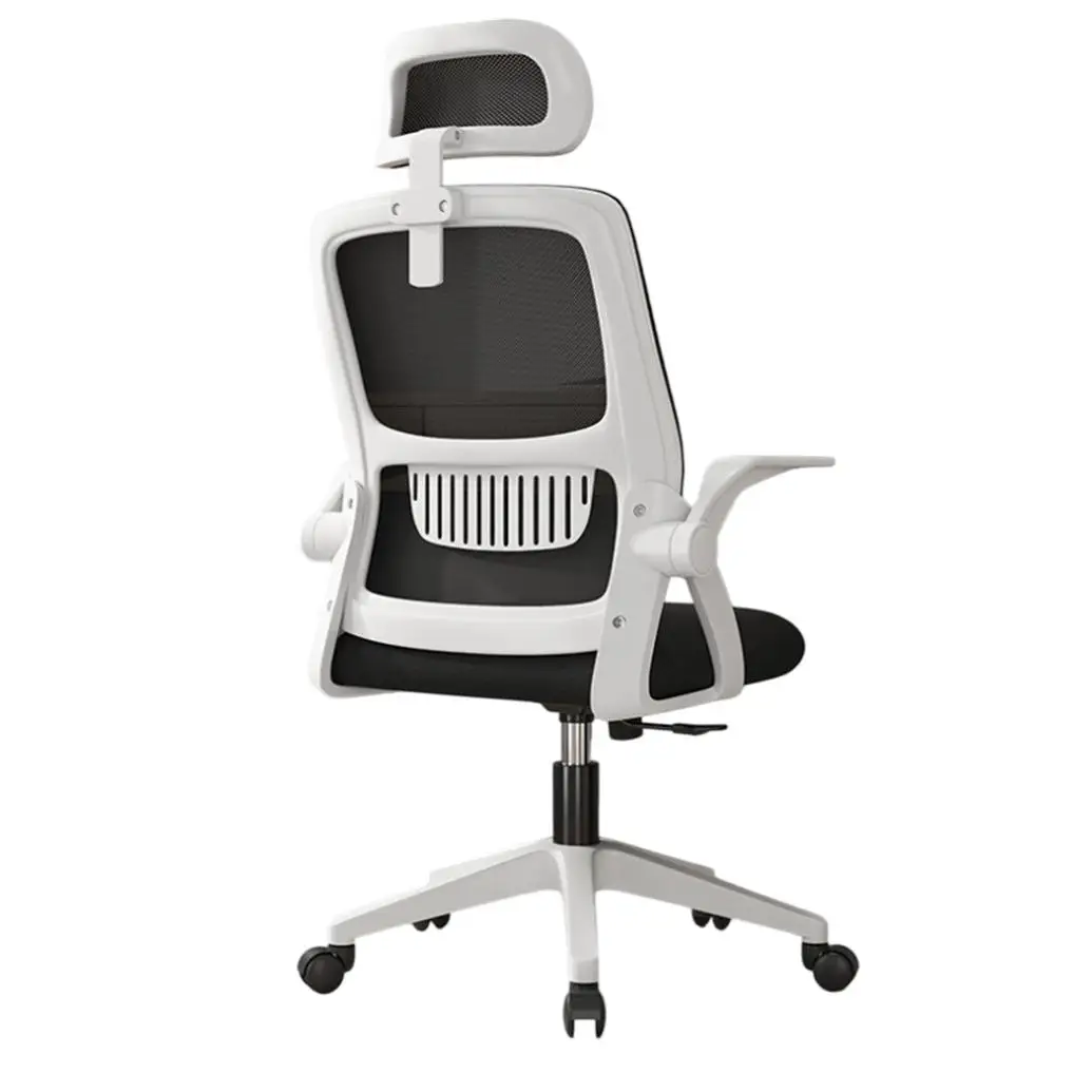 Office Chair with Revolving Lumbar Stand Desk Sillon Wheels Office Office Desk Living Room Ergonomic Gaming Room Desk Tulipu Nordic Chair BLACK GREY WHITE