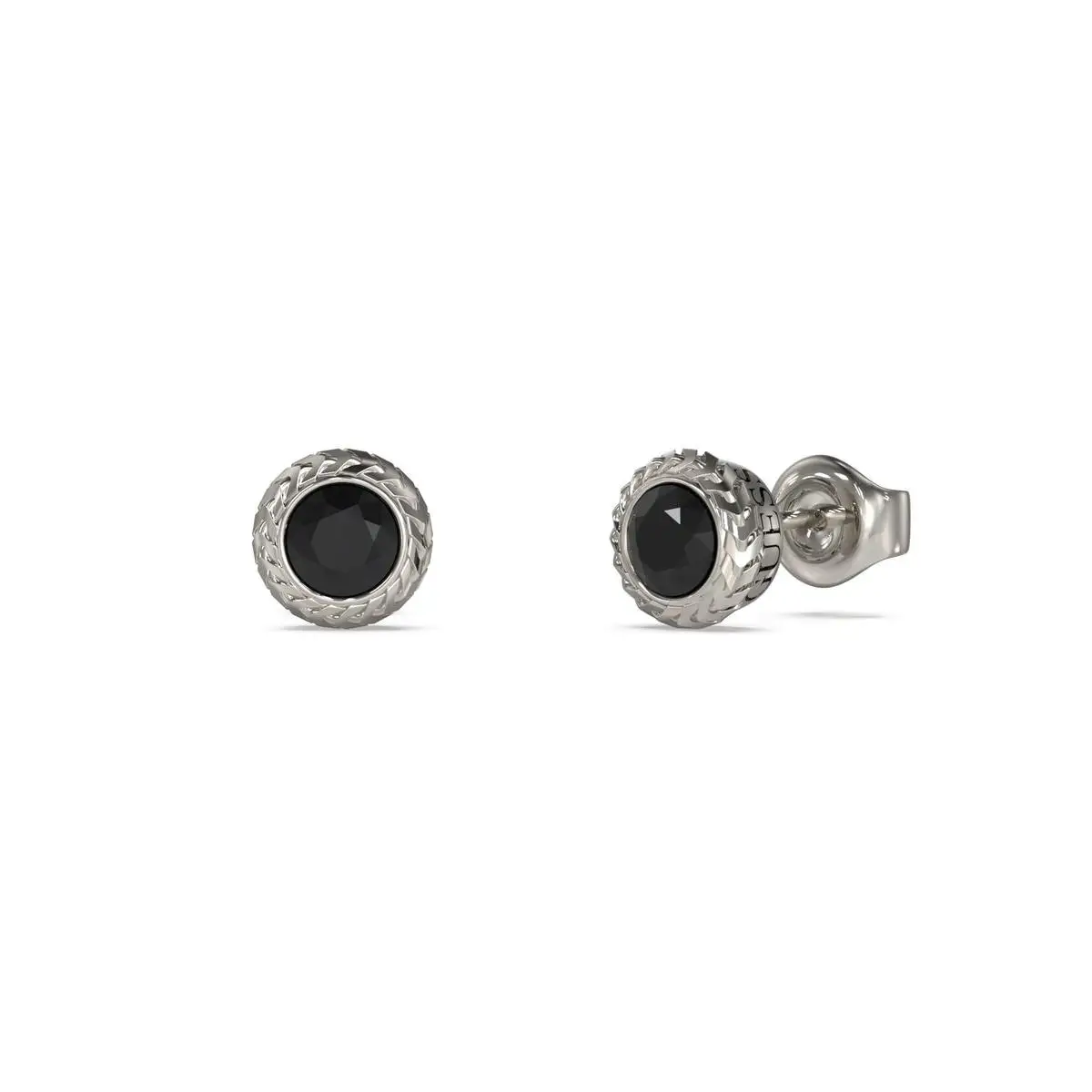 Guess Pendientes Hombre Sailor Knot De Acero Plateado