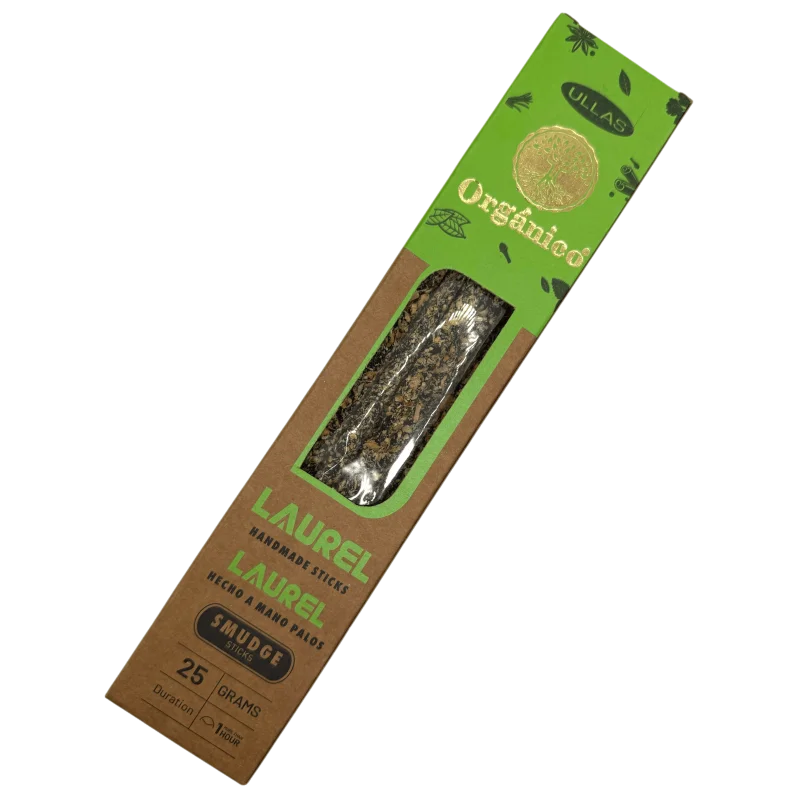 Laurel ullas incense - handmade - 25gr - made in india - 100% natural - ullas organic incense