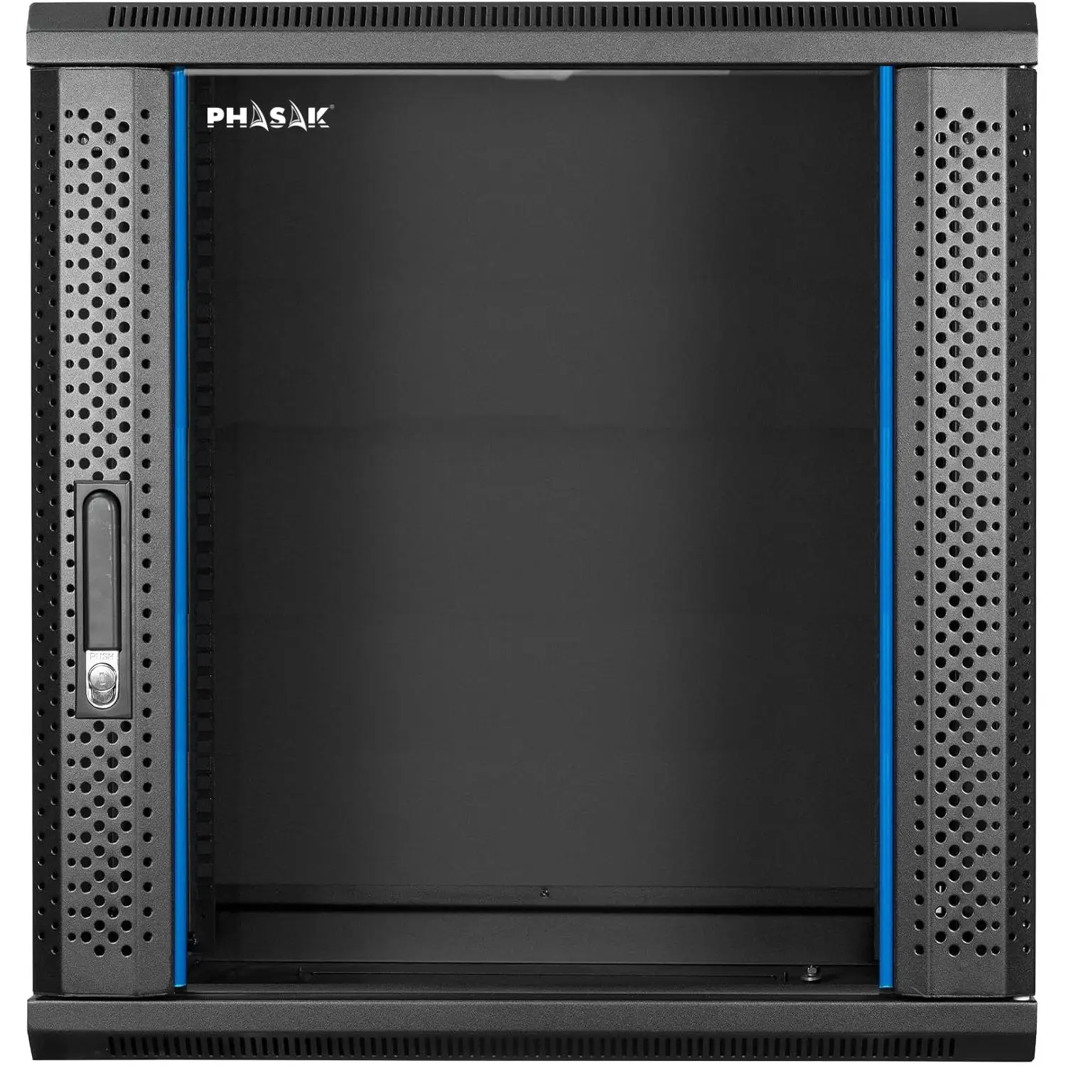 Rack Mural 19" PHASAK Pro 12U 600x450 – PHO 2112D | Desmontado