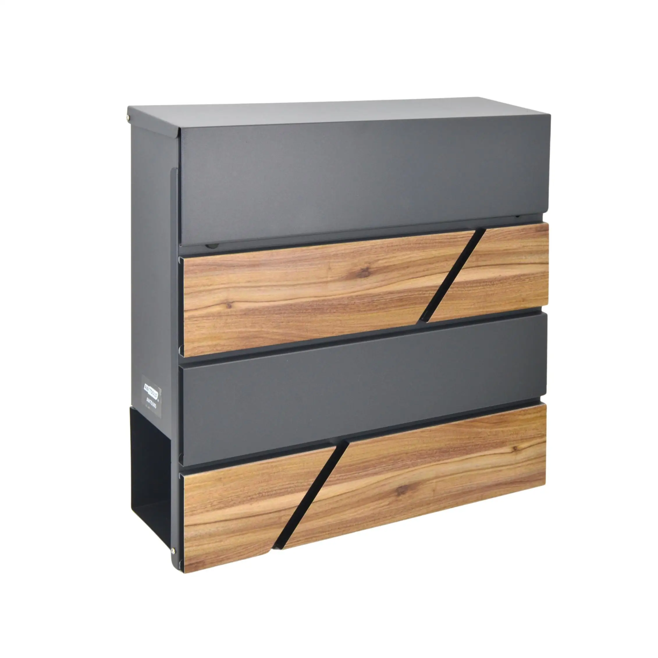 Caja de cartas Awtools antracita 65 / 370x370x105mm