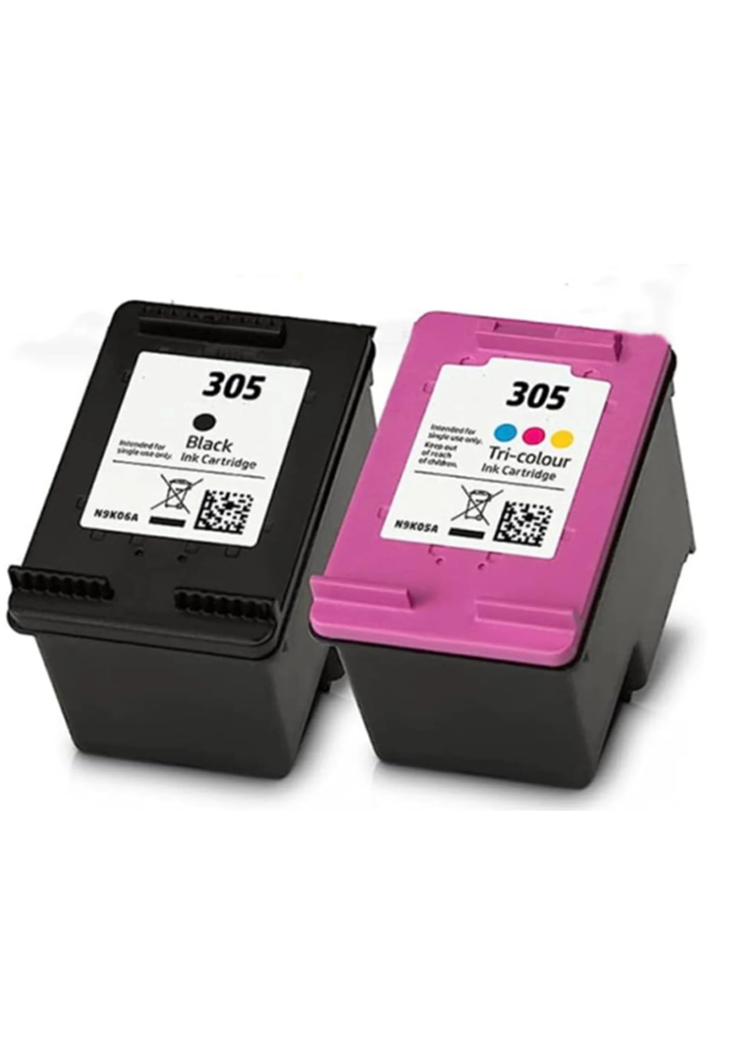 PACK HP 305XL (black 1UD. + 1 PCs TRICOLOR) Ink cartridges-3YM62AE/3YM63AE COMPATIBLE