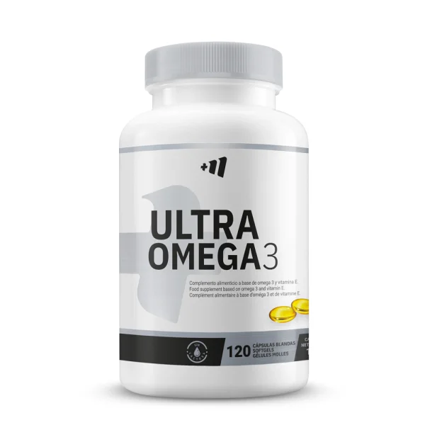 Ultra Omega 3 - 120 Softgels - Aceite de pescado 1000mg MM Supplements — oferta en AliExpress