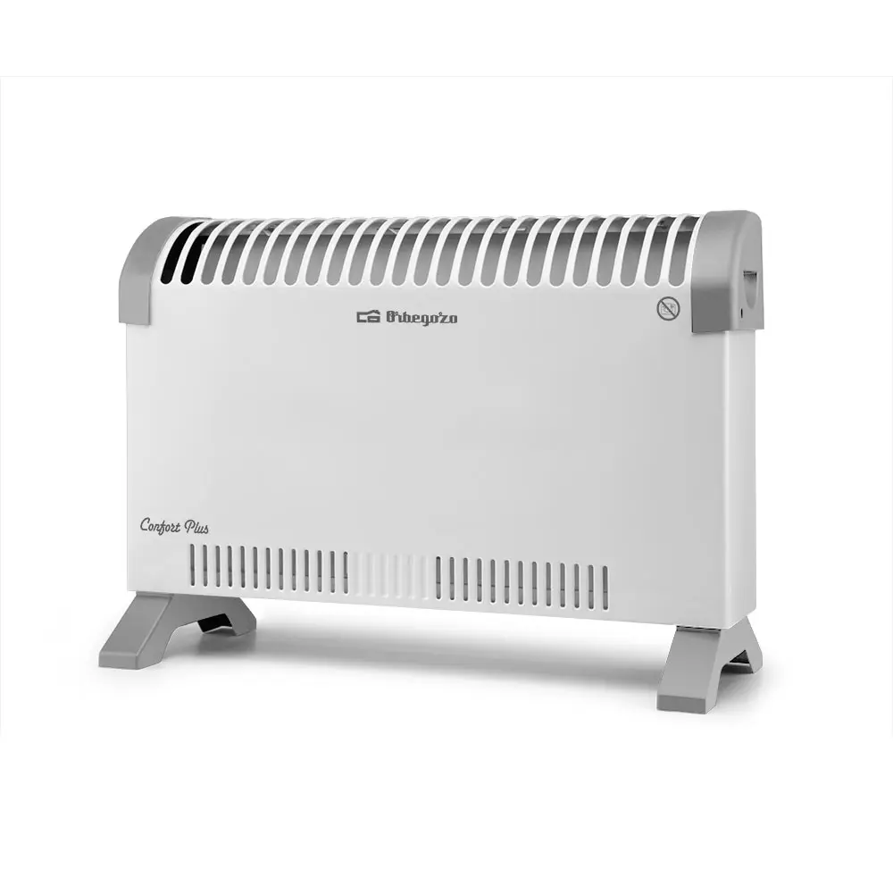 Convector Orbegozo CV 1300, 3 niveles de potencia, termostato regulable, 2000 W