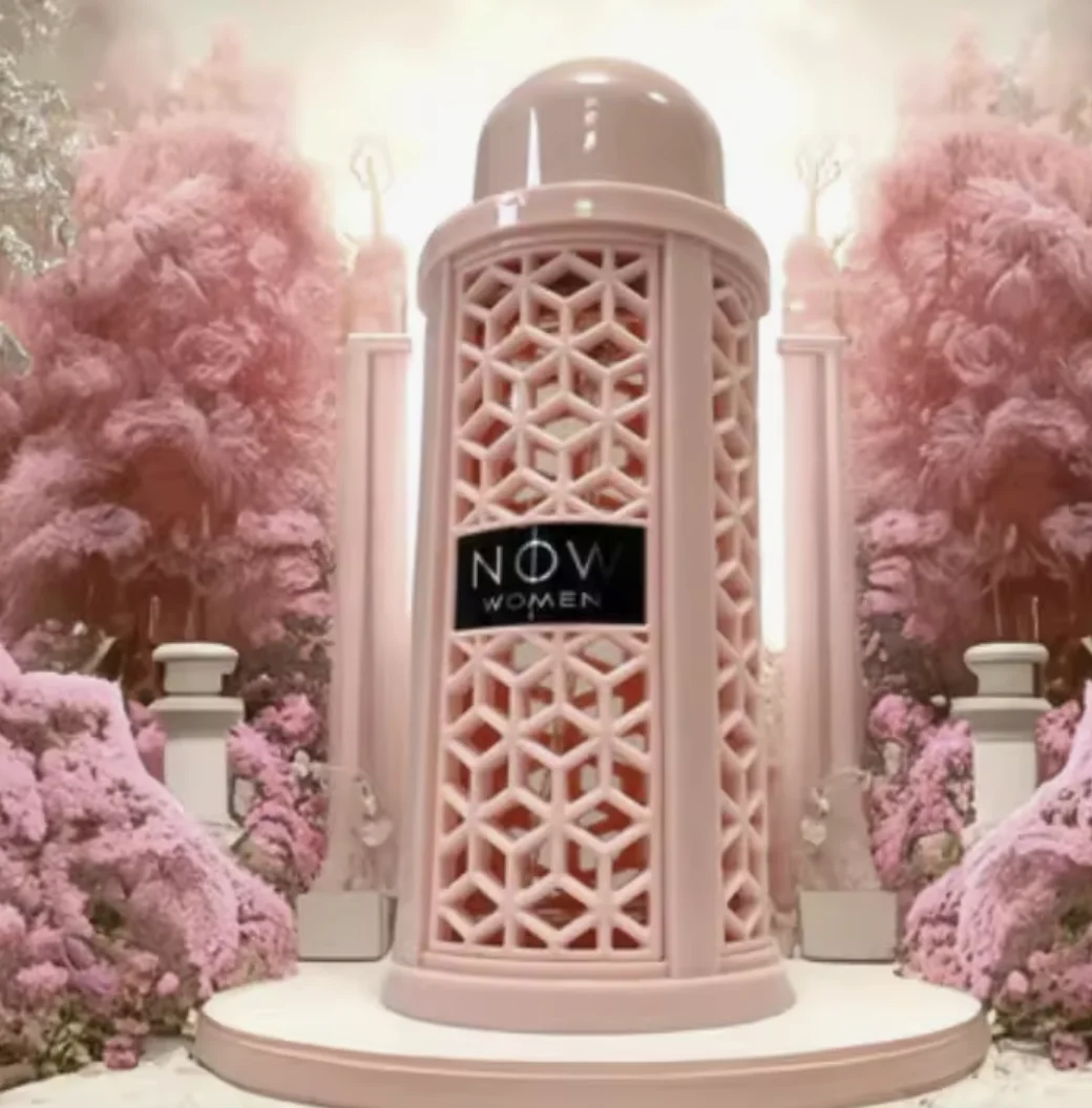 Lattafa Rave Now Women - PINK Eau de Parfum 100ml, a fresh, floral and fruity women's perfume featuring citrus and sweet notes, perfect for daily wear and any occasion, designed for those who love vibrant fragrances.