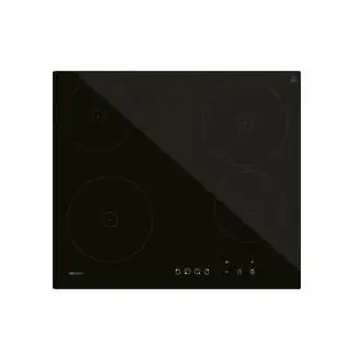 Cecotec bolero squad v 4001 ceramic hob 4 burners 9 levels 6000w black 58 cm