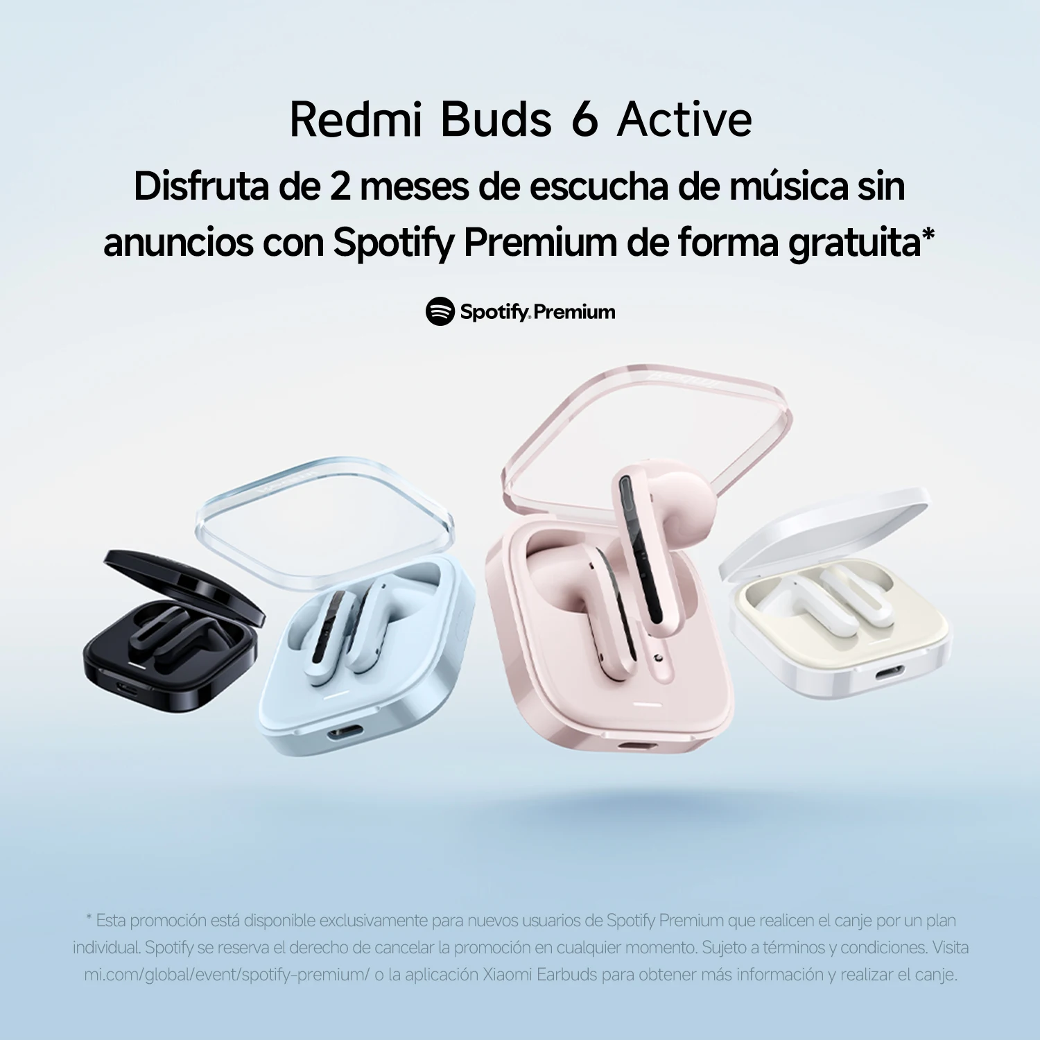 Official | Redmi Buds 6 Active, Diafragma Dinámico de Gran Tamaño (14,2 mm) para un Sonido Potente y con Poca Distorsión, Hasta 30 Horas de Batería con Estuche de Carga*, Reducción de Ruido con Doble Micrófono para una Voz más Clara 7